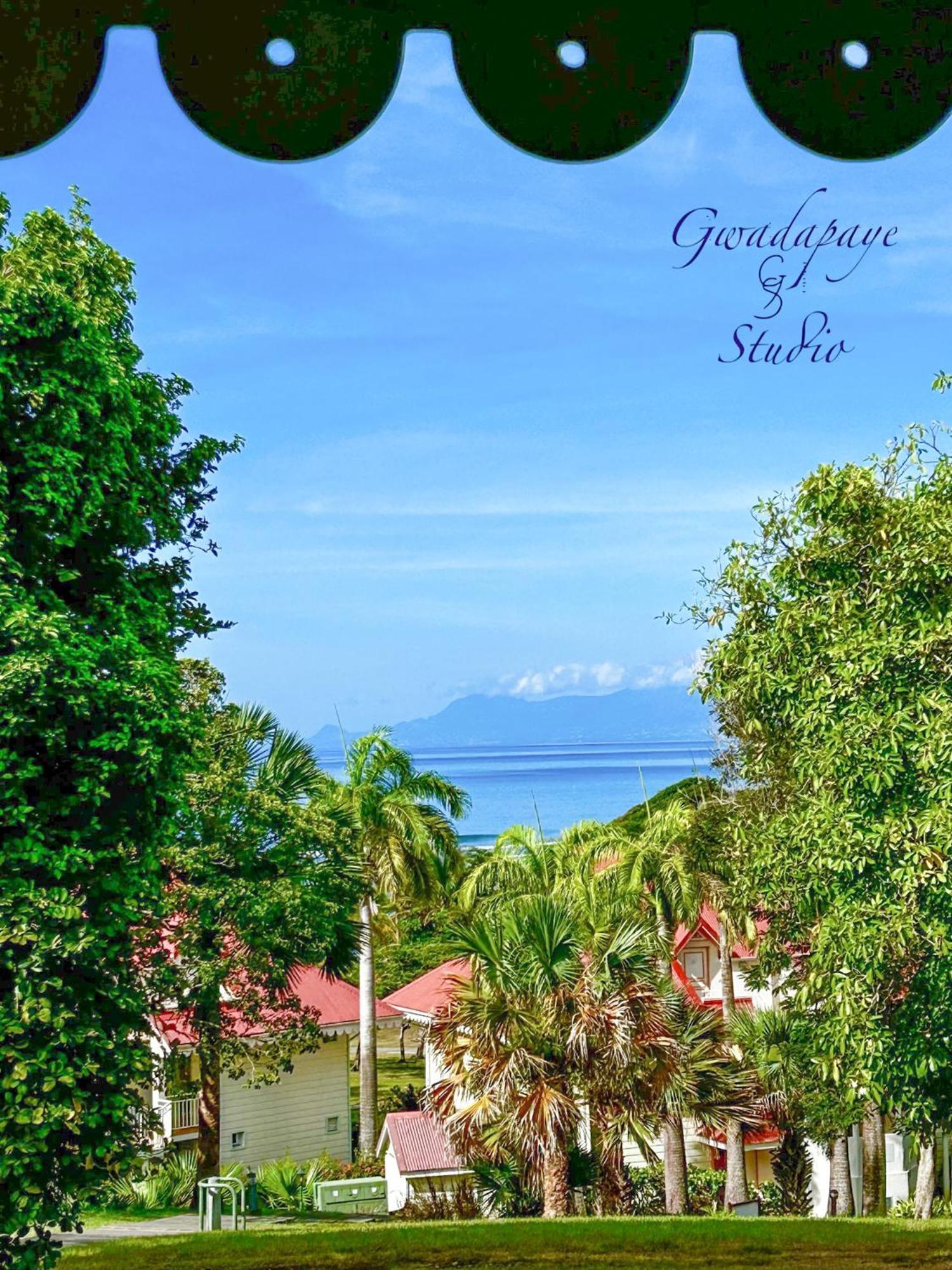 Vue Exclusive Mer Et Volcan, Village Vacances Avec Plage Et Piscine, Les Gwadastudios Sainte-Anne  Exterior foto